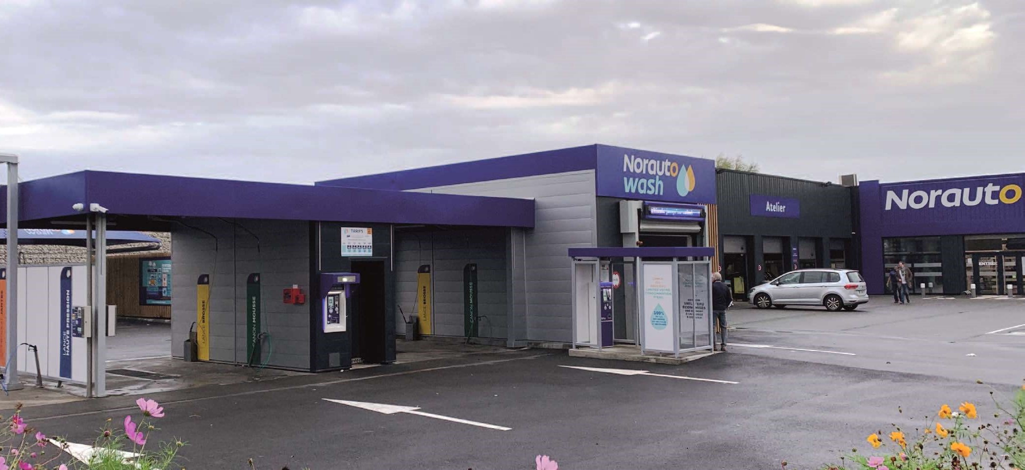 Norauto Wash Lambersart recycle 100 de ses eaux de lavage